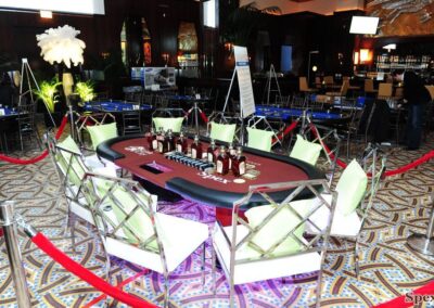 Texas Hold'em Poker Table Casino Party Experts Las Vegas Nevada